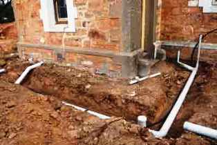 outside drainage Winchmore Hill